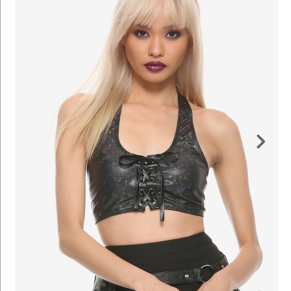 holographic bralette